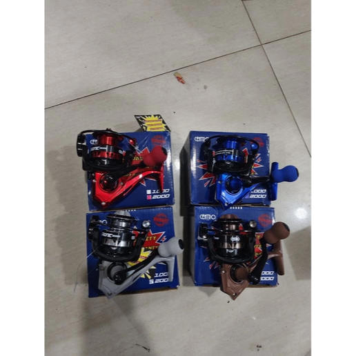 Gulungan Senar Pancing Rell Reel Centro Crone 2000 - 4000 Sudah One Way