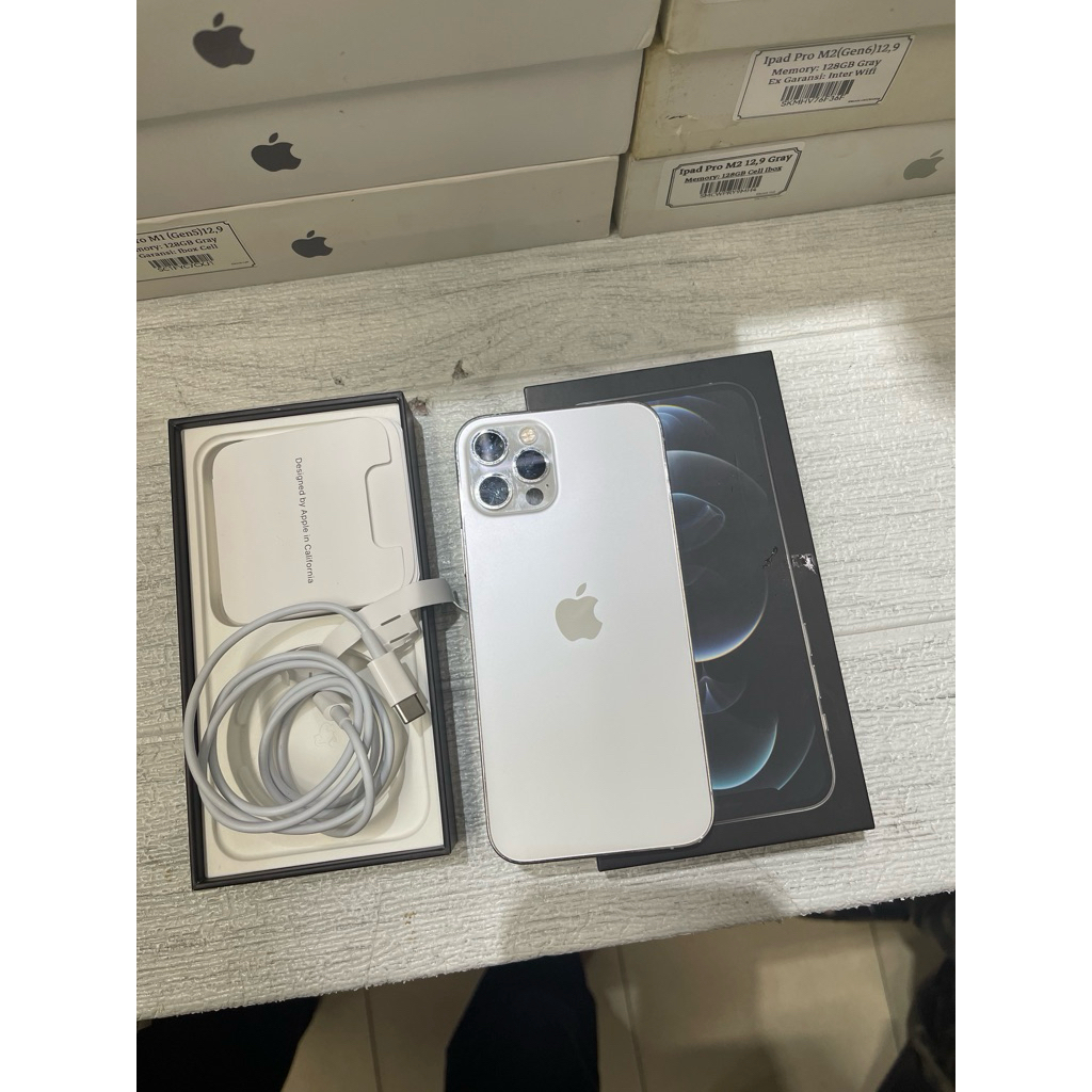 Iphone 12 pro 128GB bekas second resmi fulset original