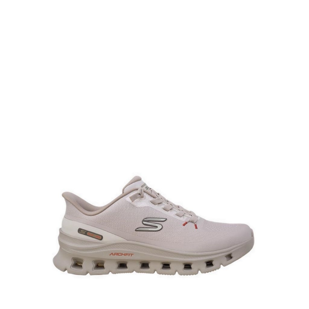 Sepatu Pria Skechers Slip-Ins Arch Fit Glide-Step Pro Men's Training Shoes - Natural Original