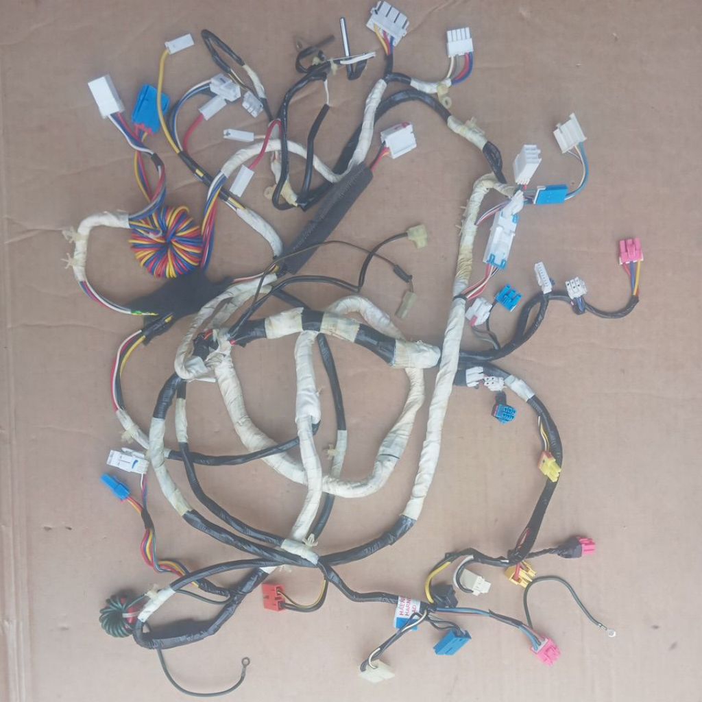 Kabel set mesin cuci LG WD M1480 AD6 (Washer&drayer 8kg/4kg) front loading