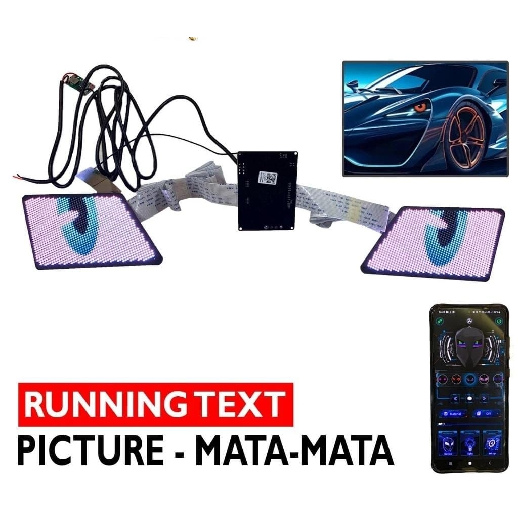 LED TFT mata2 Buat Custom Headlamp Mobil