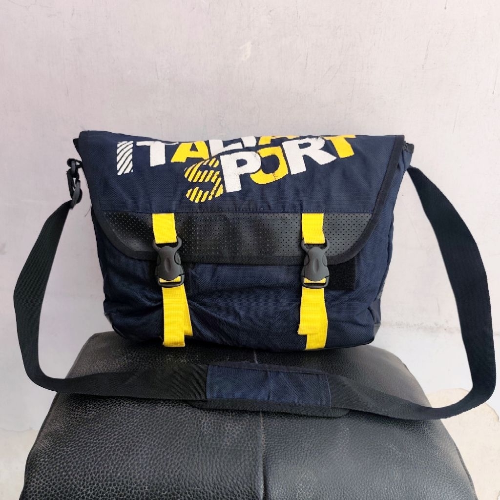 Lotto Messenger Bag / tas selempang Lotto Navy