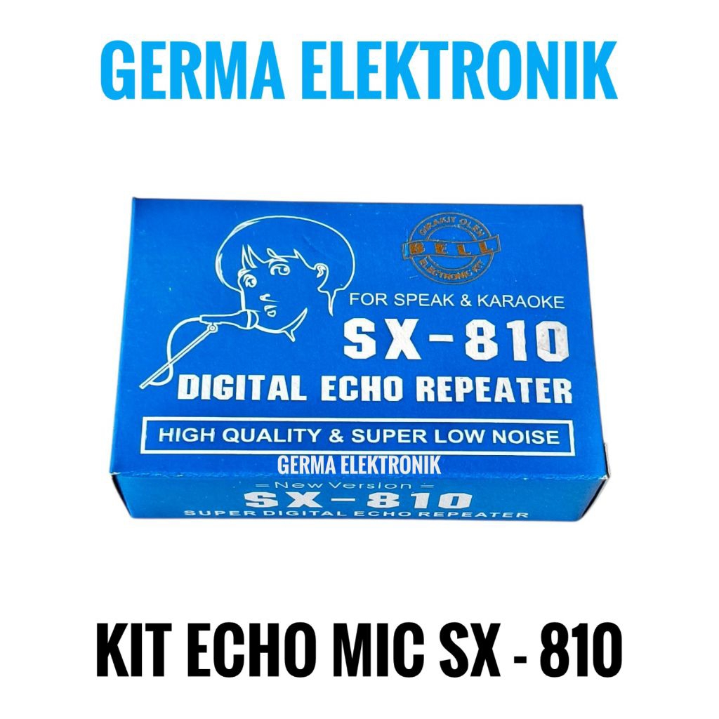 Kit ECHO mic sx810 digital echo repeater