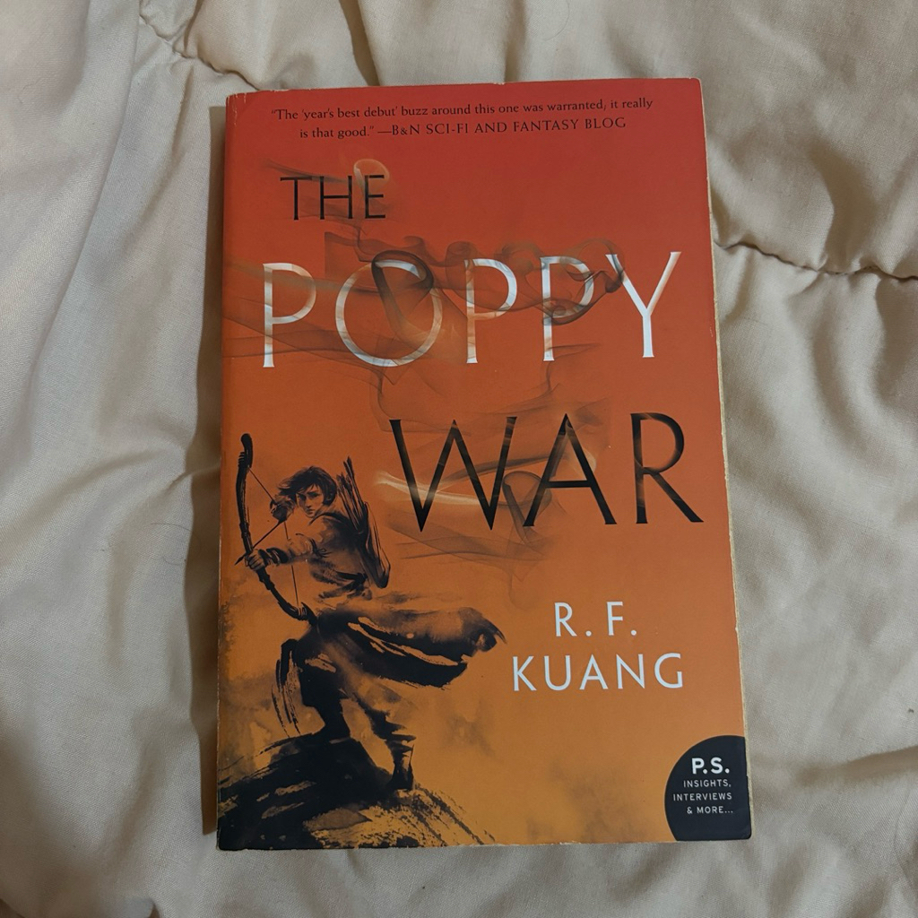 PRELOVED IMPORT THE POPPY WAR RF KUANG