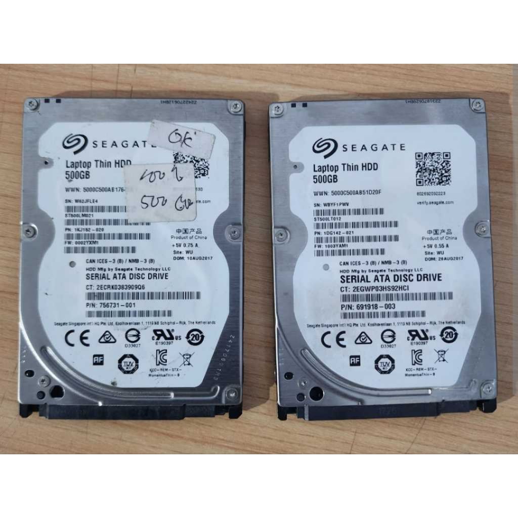 Hardisk Laptop 500gb seagate