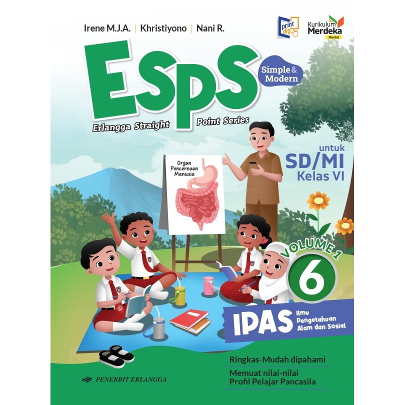 Buku IPAS SD ERLANGGA. ESPS IPAS. ERLANGGA SPRINT IPAS.