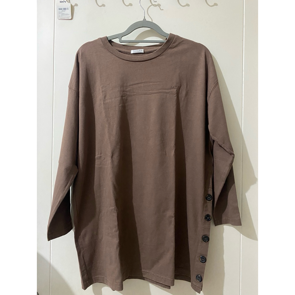 Preloved Colza -  Brown Shirt