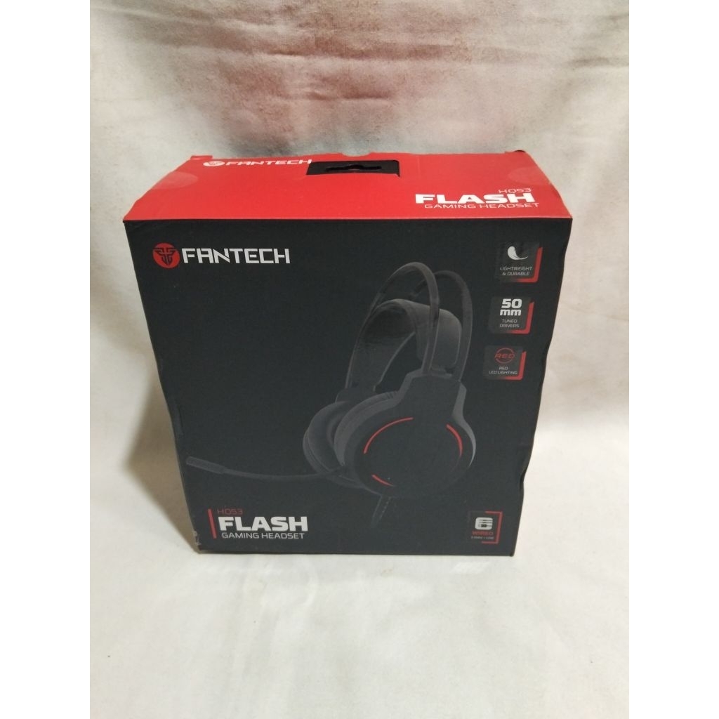 Fantech FLASH HQ53 Headset Gaming Wired Black BARU