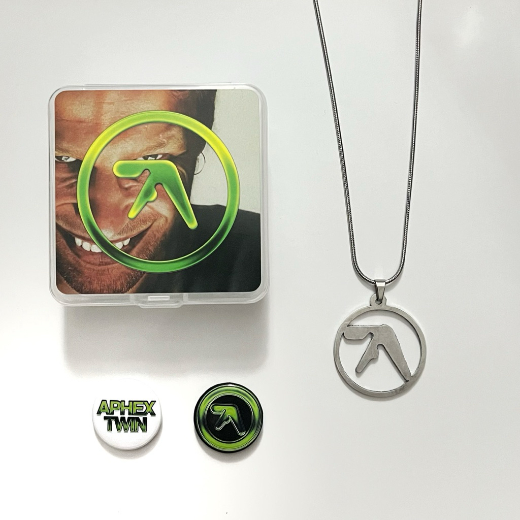 Aphex Twin Necklace | Kalung Aphex Twin | Aphex Twin