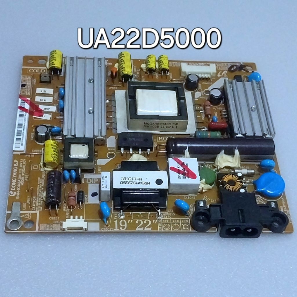 PSU TV LED SAMSUNG UA22D5000 22D5000 ORIGINAL REGULATOR POWER SUPPLY