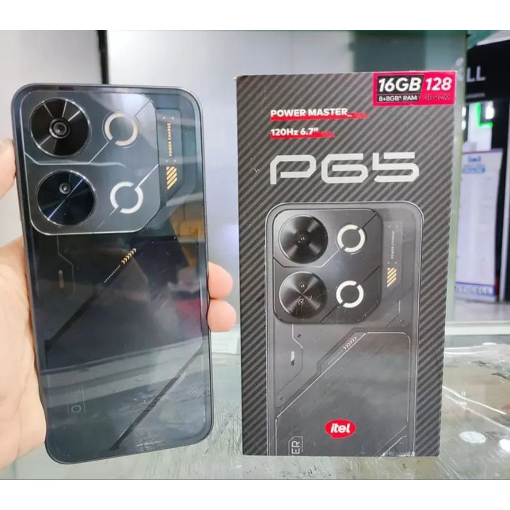 iTEL P65 RAM 8/128GB SECOND MULUS ORIGINAL KUALITAS 100%