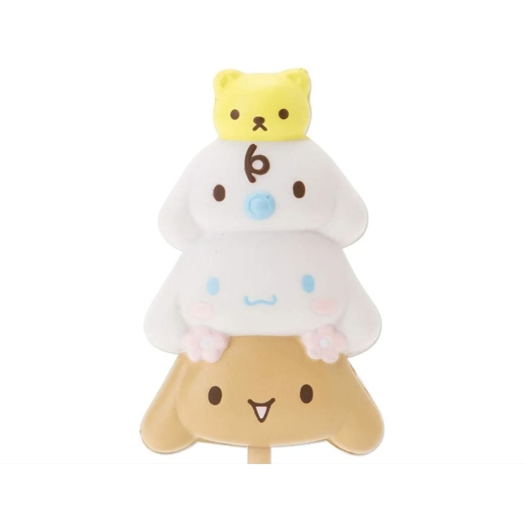Sanrio Japan Original Rare Cinnamoroll Cinnamon Milk Mocha Dumpling-Style Mascot Squeeze