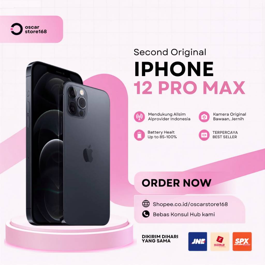 IPHONE 12 PRO/12 PM SECOND ORIGINAL 128GB/256GB