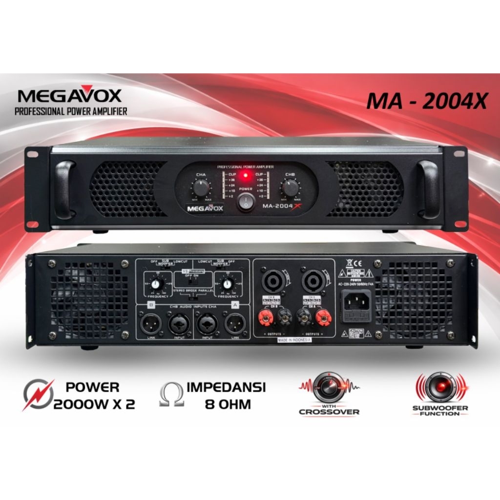 MEGAVOX MA 2004X/ Megavox Ma 2004x/ megavox ma 2004x