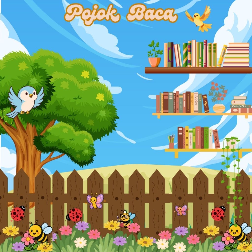 POSTER POJOK BACA - BAHAN BANNER 150*150