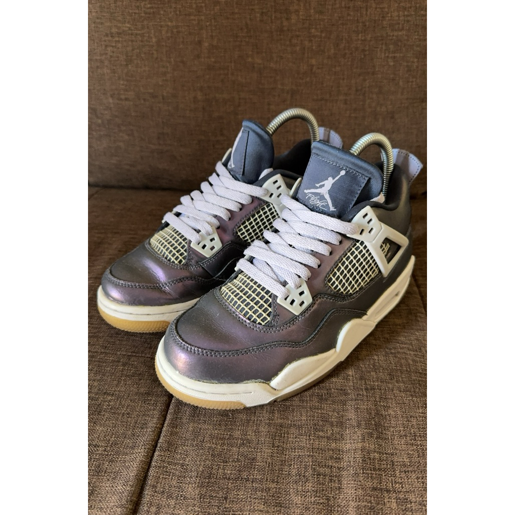 Nike Air Jordan 4 Retro Ungu Metalic second size 38