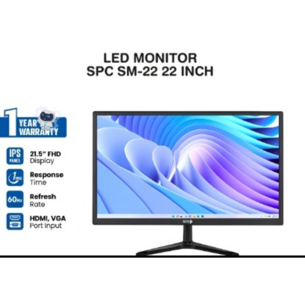 SPC SM-22HD Monitor Gaming