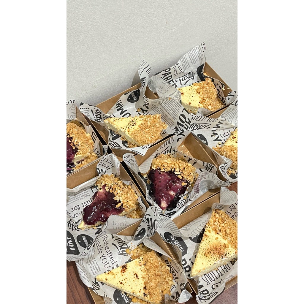 Blueberry cheesecake