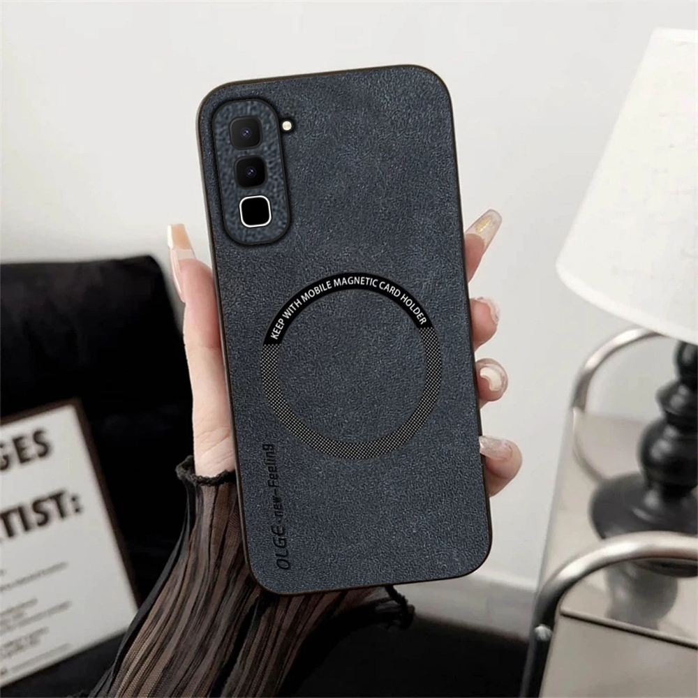 Case Infinix Hot 70 Casing Suport Magsefe Wireless Charging