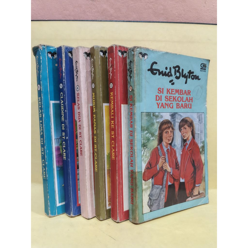 Paket novel enid blyton buku 1-6