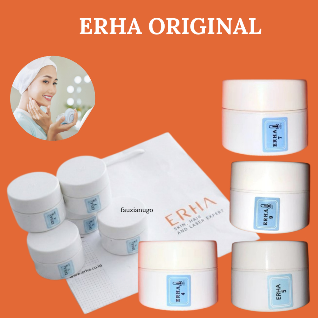 Cream Erha Original (Seri ERHA 4,5,6,7,8,9) - Cream Malam ERHA