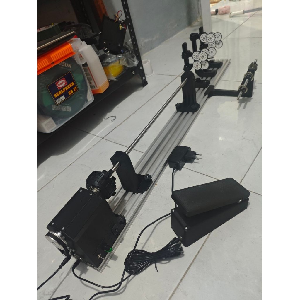 Rod Wrapper | Bubut EVA | Rod Wrapping | Rod Dryer 3D Print