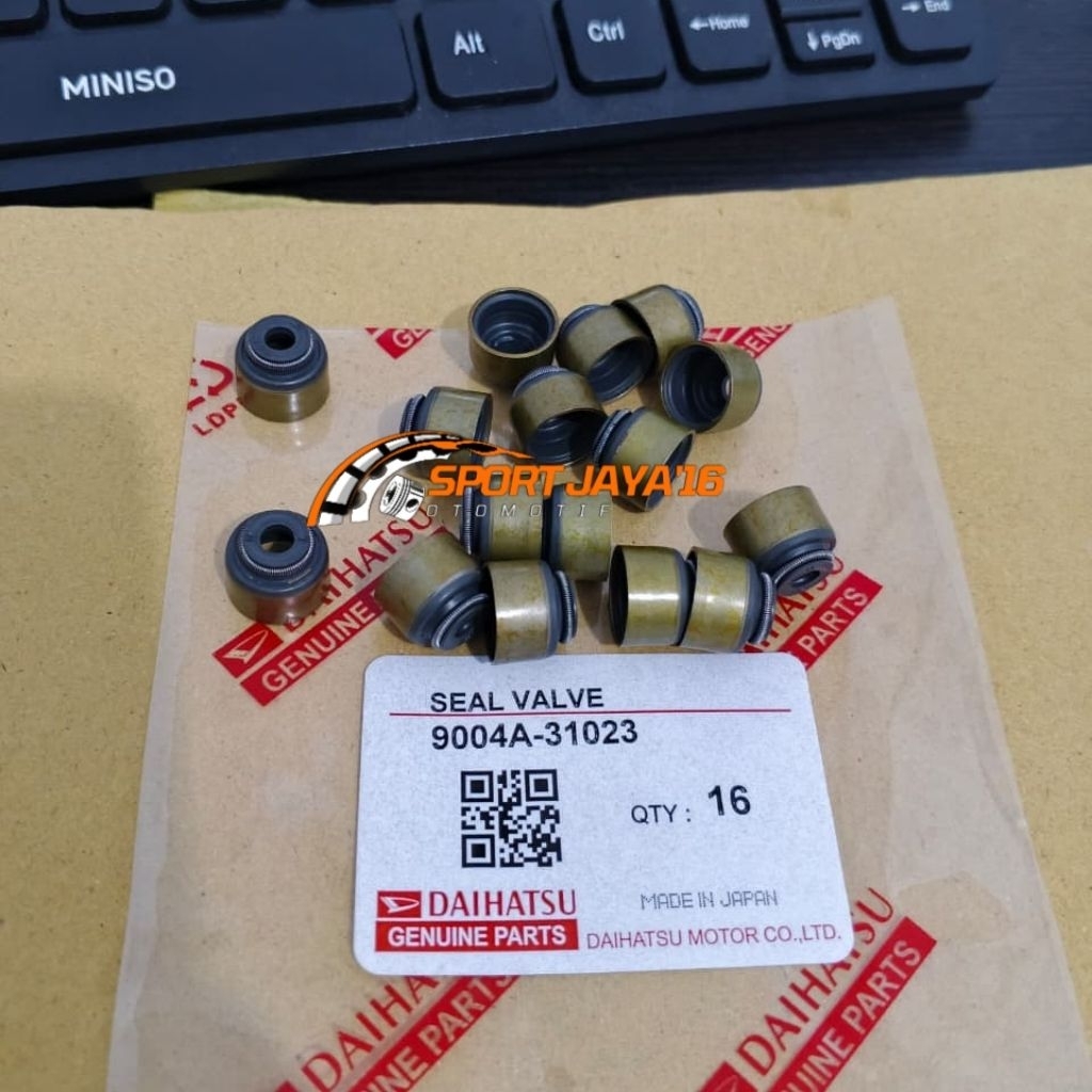 SEAL KLEP SEAL VALVE AVANZA XENIA RUSH TERIOS GRANDMAX LUXIO 16PC JAPAN