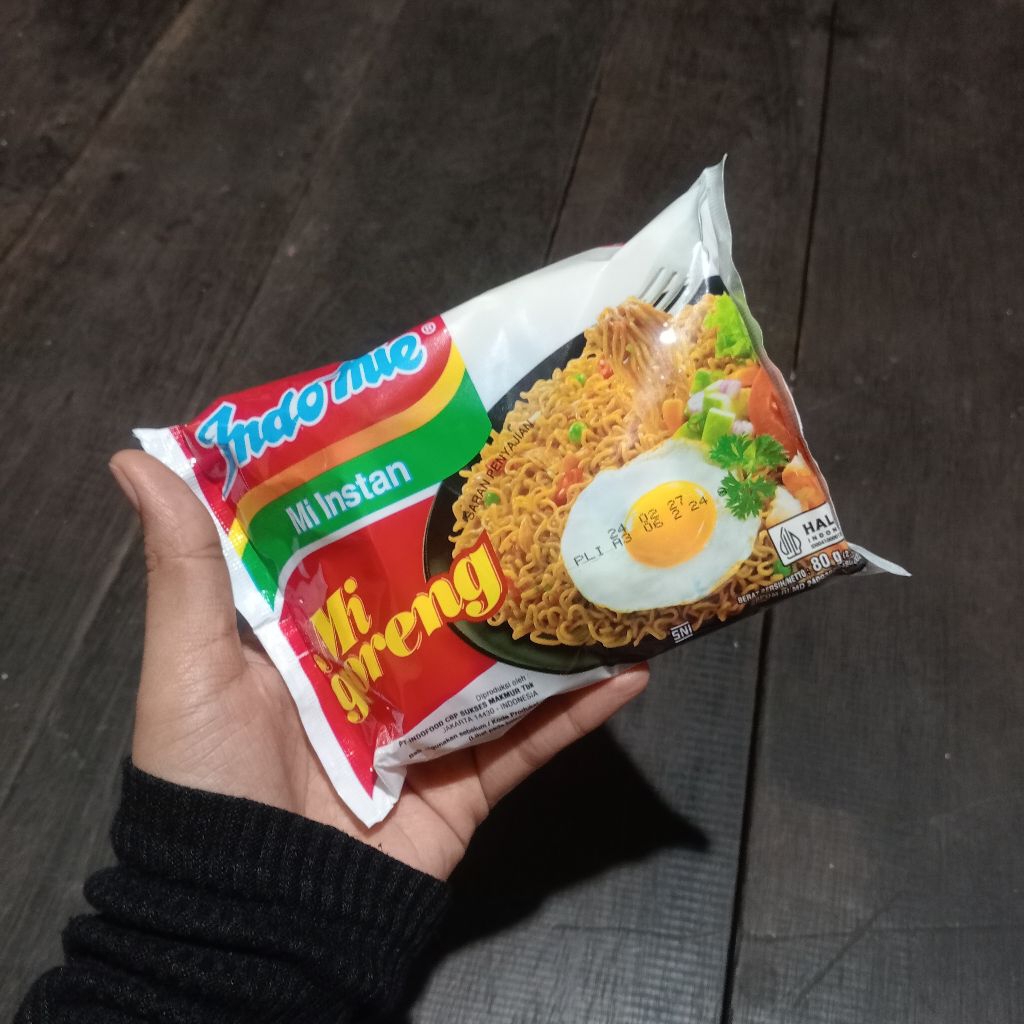 INDOMIE Mie Instant Goreng 80 gr | Mie Goreng Aceh | Mie Goreng Rendang