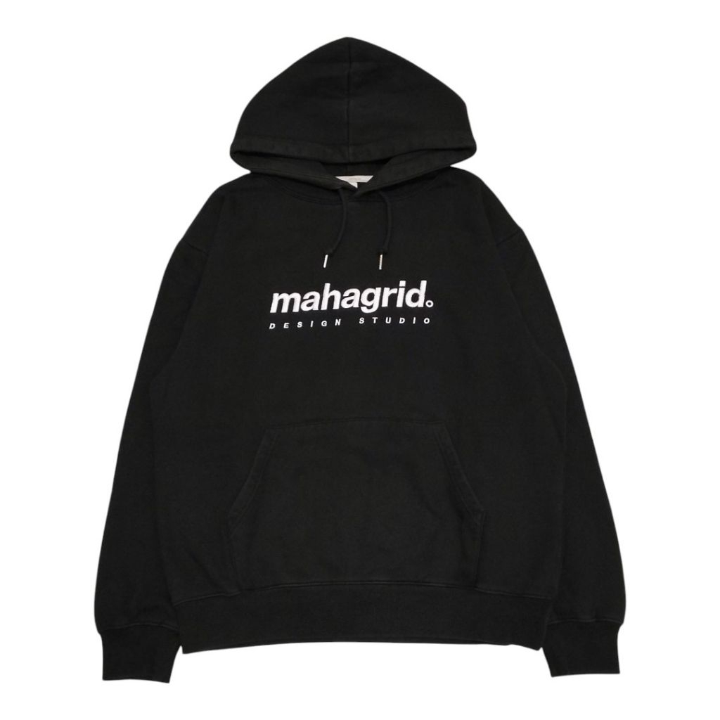 HOODIE MAHAGRID LOGO HITAM / BLACK SECOND ORIGINAL