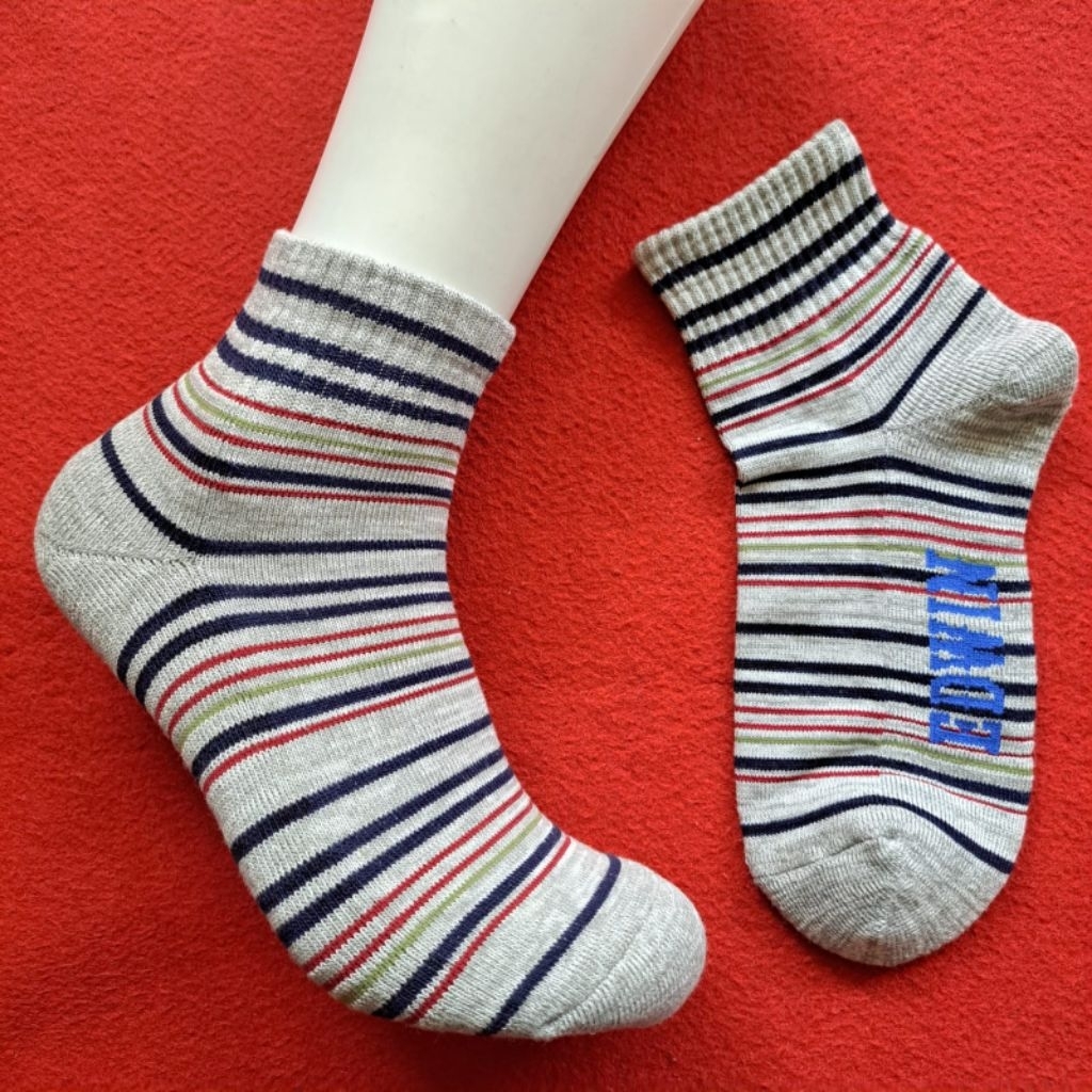 KAOS KAKI EDWIN QUARTER BAHAN TEBAL