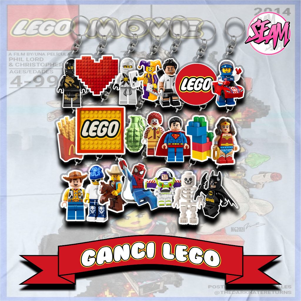 GANCI LEGO KARAKTER LEGO KEREN KECE TERBARU GANCI LEGO KARAKTER LEGO KEKINIAN VIRAL MURAH TERBARU