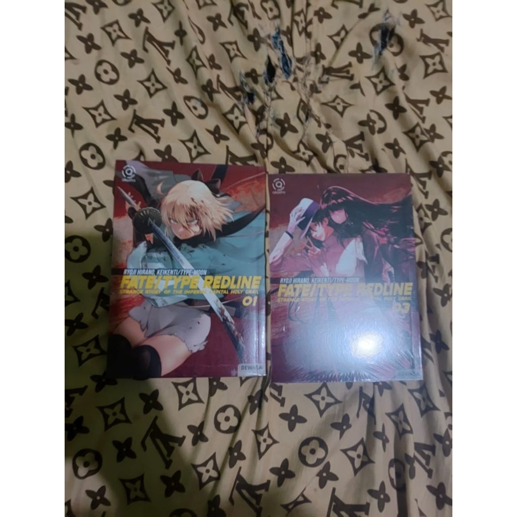 komik fate type red line vol 1 dan 3