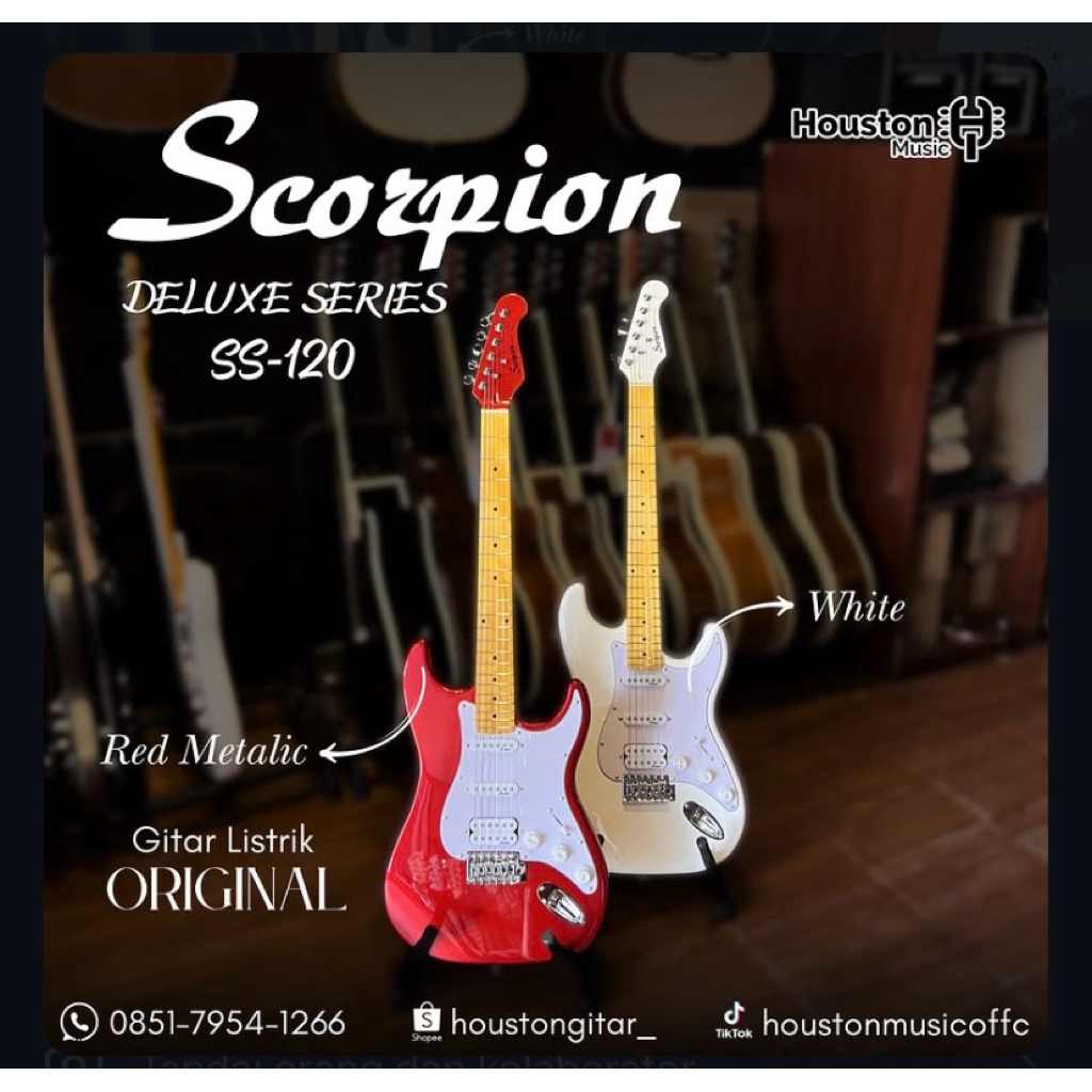 Gitar Original Scorpion Strato/Telecaster