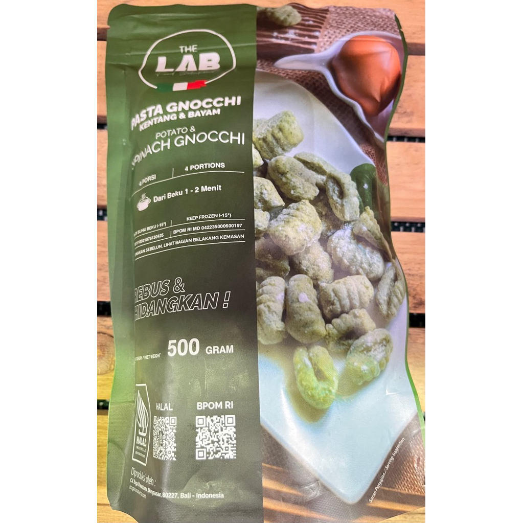 Pasta Gnocchi Spinach 500gr