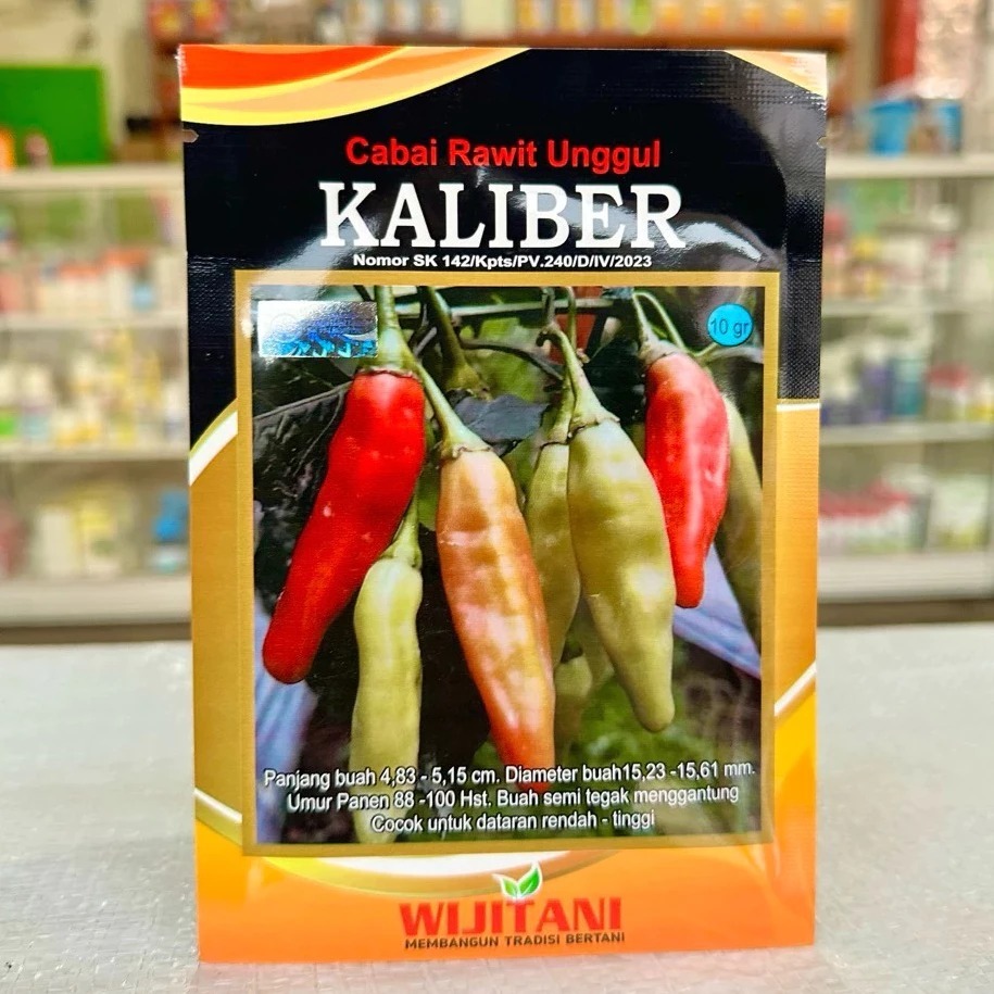 benih cabe rawit unggul KALIBER 10 GRAM cabai kaliber 10 gram