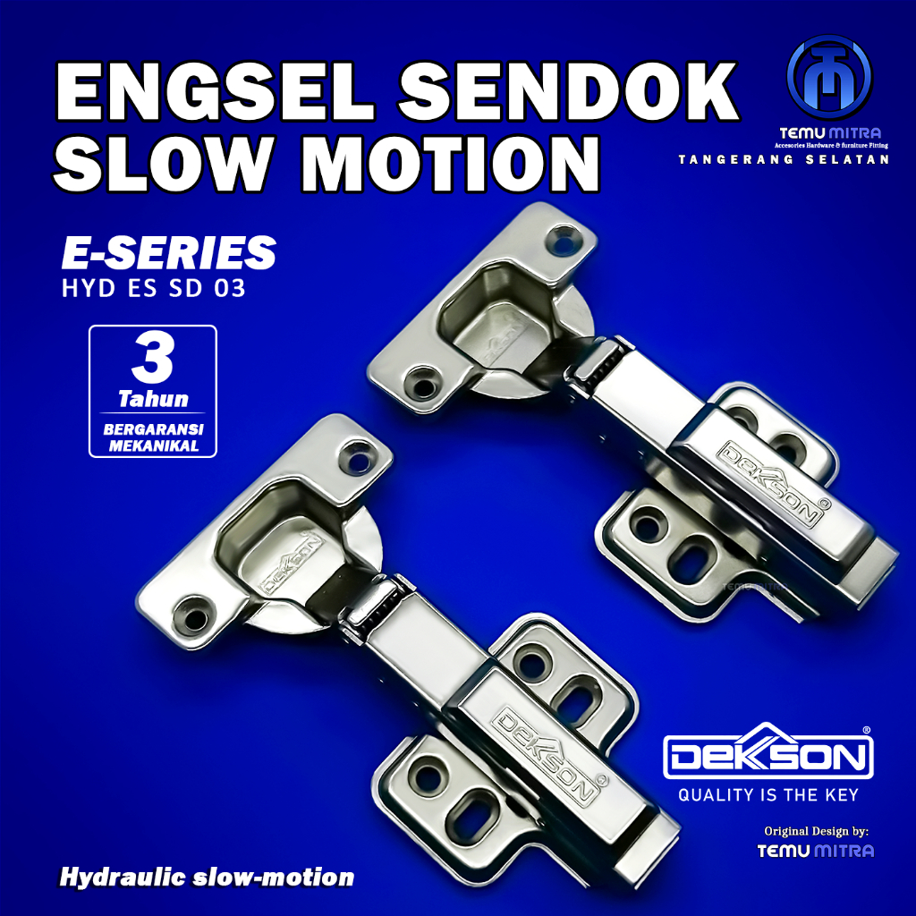 Engsel Sendok Slow Motion, Engsel sendok Dekson, Eengsel bergaransi, engsel sendok Dekkson, Engsel H