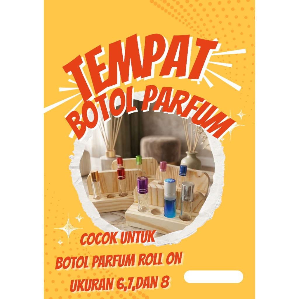 TEMPAT BOTOL PARFUM GANTUNG / TEMPAT PARFUM TEMPAT ROLL ON DAN BARANG LAINNYA