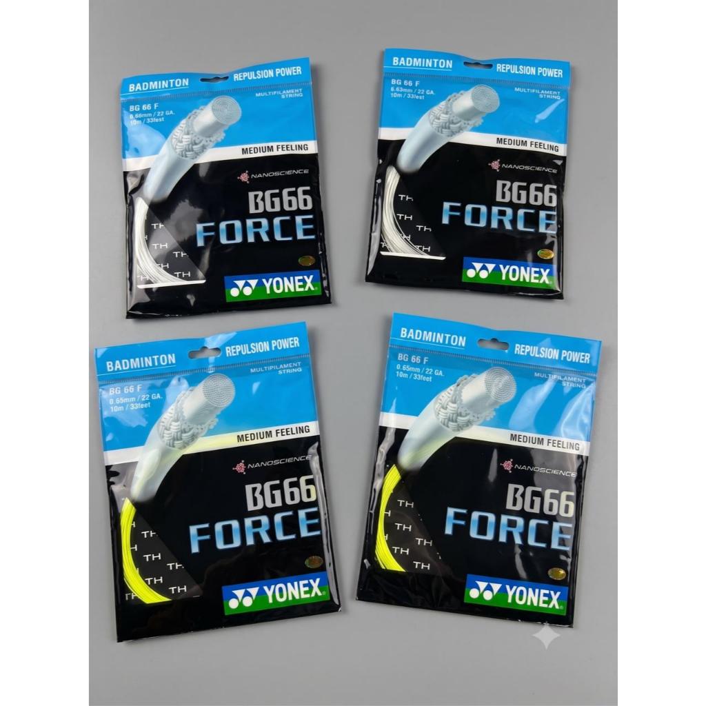 Yonex BG66 Force Senar Raket Badminton Original BG 66 Force KODE TH ORIGINAL