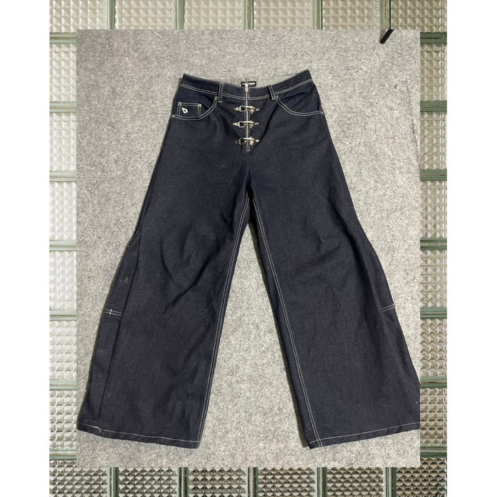 [PRELOVED] REWORKED BAGGY JEANS - DRIFT COLONY