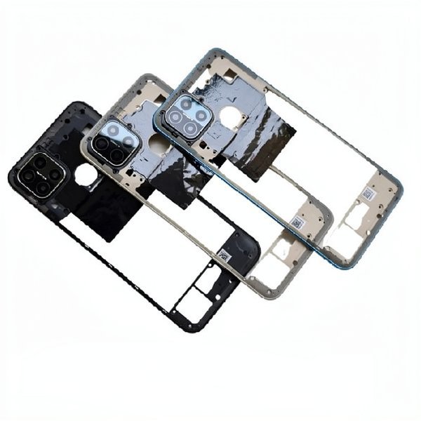 Tulang Tengah / Bezel / Bazel / Bajel / Rangka Casing Bezel Oppo A15 / A15s 2020