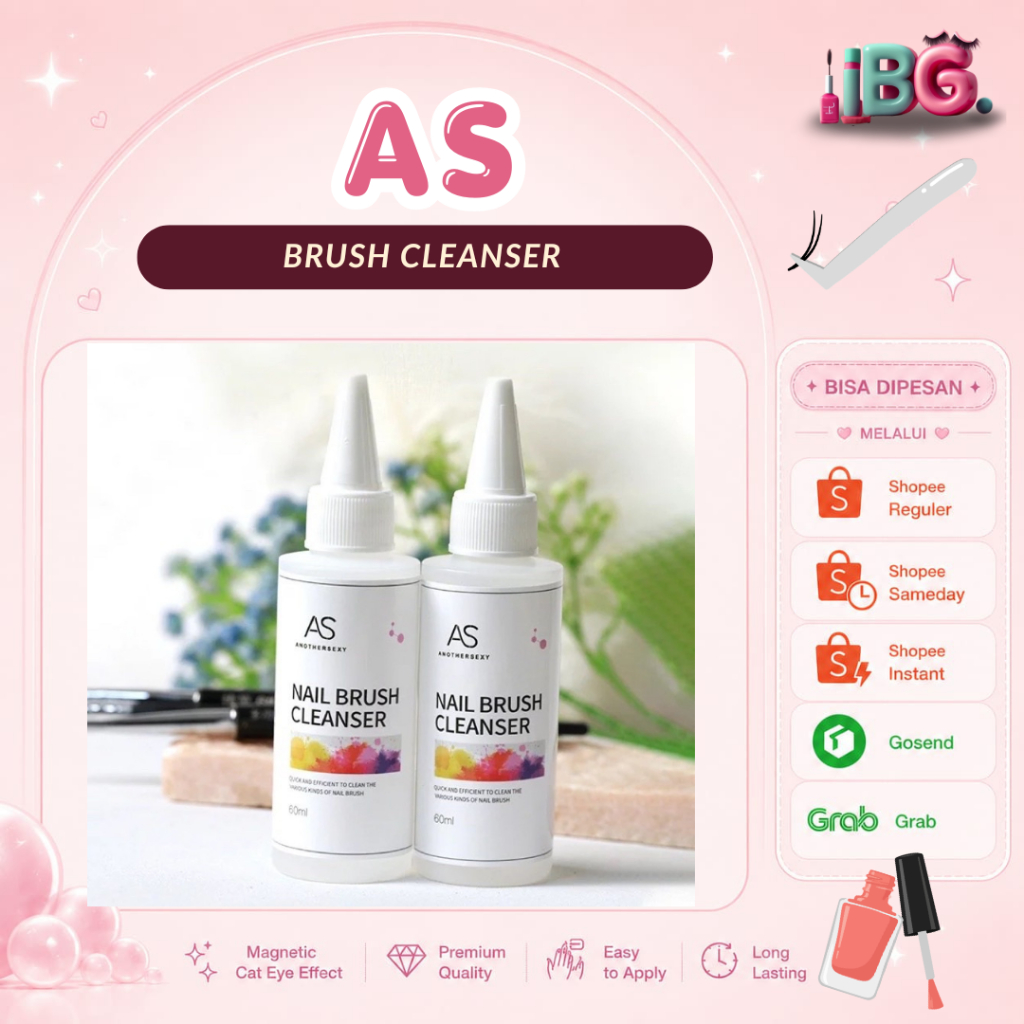 AS Nail Brush Cleanser Nail Brush Cleanser AS Nail Brush Cleaner AS AS Nail Brush Cleaner