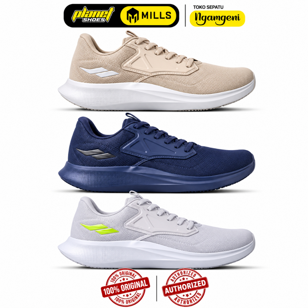 SEPATU RUNNING MILLS EVANDER 2.0