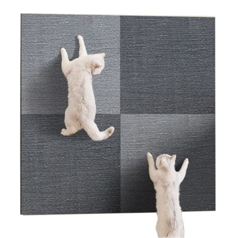 Karpet Garukan Cakaran Kucing Tempel Dinding Tembok Pelindung Sofa Anti Gores