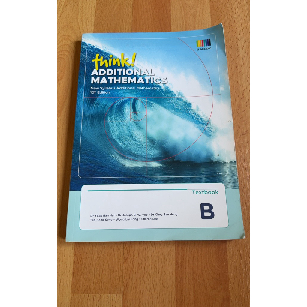 THINK ADDITIONAL MATHEMATICS textbook B - preloved