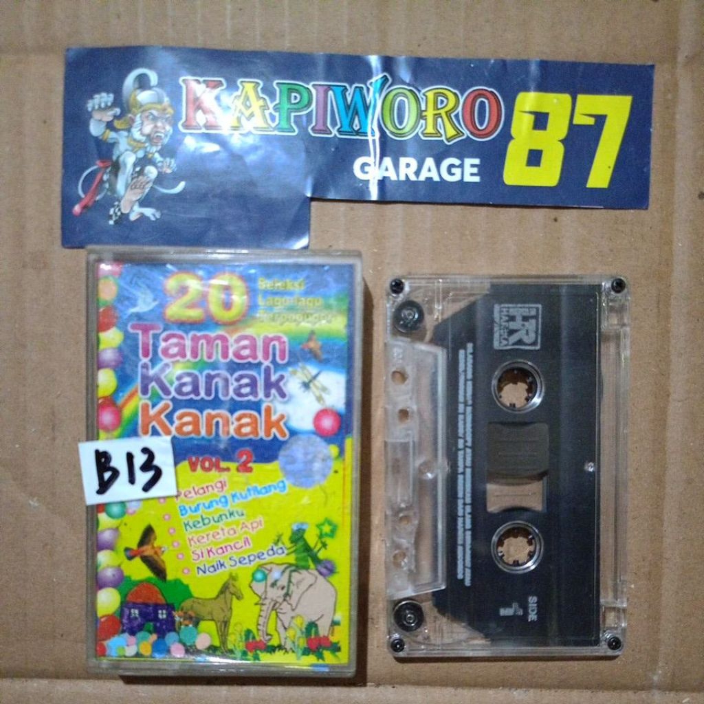 kaset pita 20 taman kanak kanak
