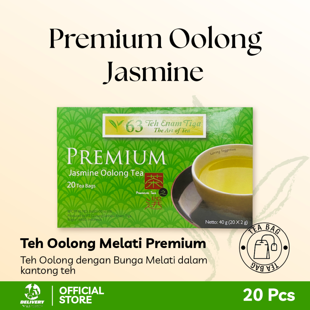 Teh 63 Premium Oolong Jasmine Tea Bag