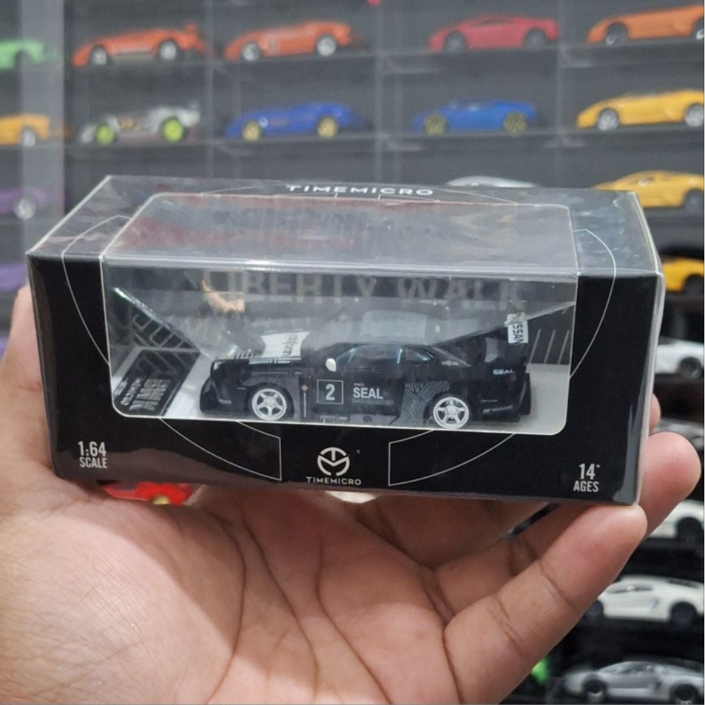 Time Micro Nissan Silvia S15 LBWK Hitam (Segel)