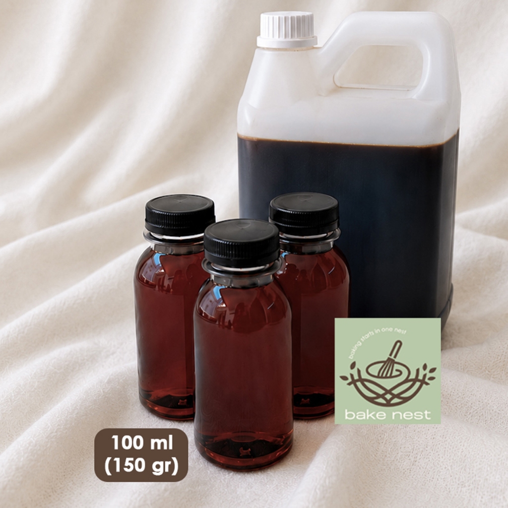 Premium Golden Syrup Dark Mooncake Sirup Repack 150 gr 150gr Homemade Sirup Karamel Kue Bulan Kemasa