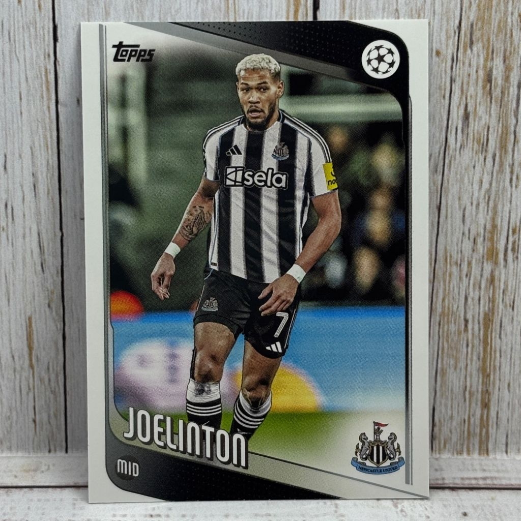 Kartu Bola Joelinton Newcastle Topps UCC Original