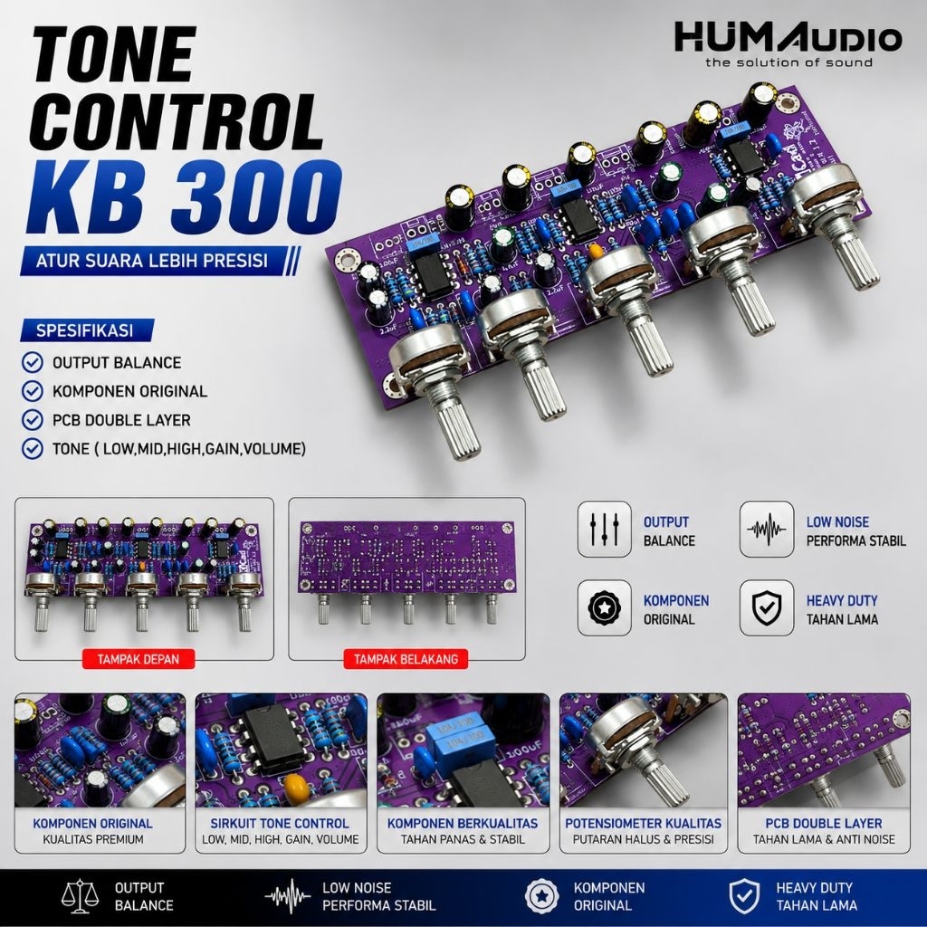 TONE CONTROL KENDANG PEAVY KB 300
